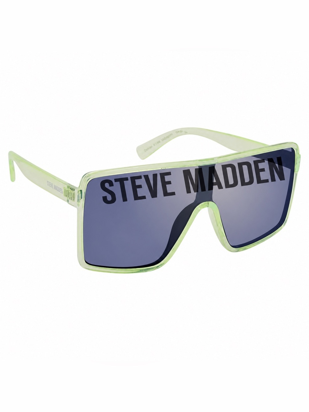 💛2 for $20-Steve Madden Translucent Lime Shield Sunglasses